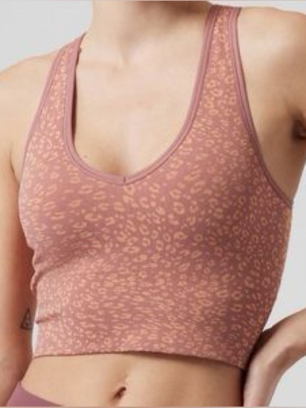 350. Athleta Aurora Seamless Crop Rib Tank